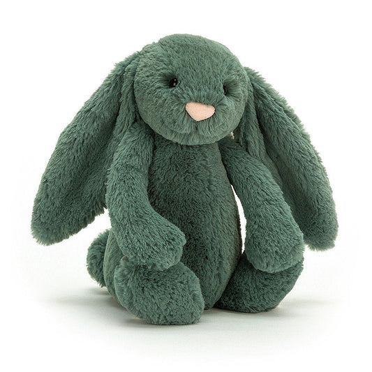 jellycat bashful bunny medium forest green