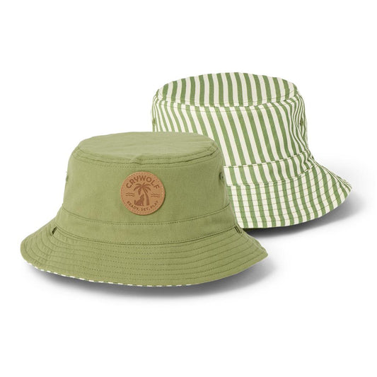 Crywolf Reversible Bucket Hat (Coastal Stripe)