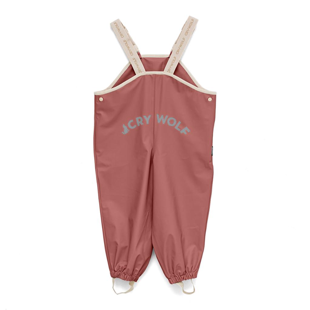 Crywolf Rain Overalls (Rosewood)