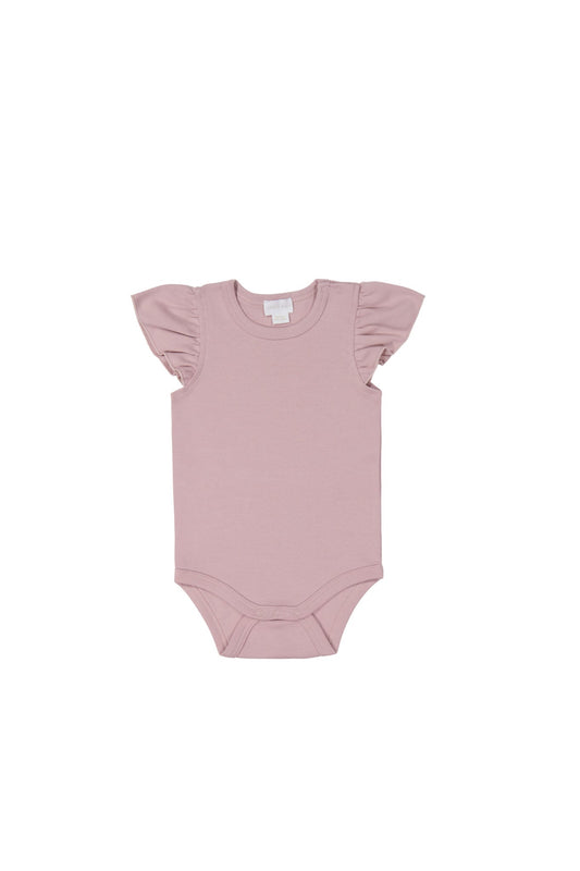 Jamie Kay Pima Cotton Fleur Bodysuit (Blush)