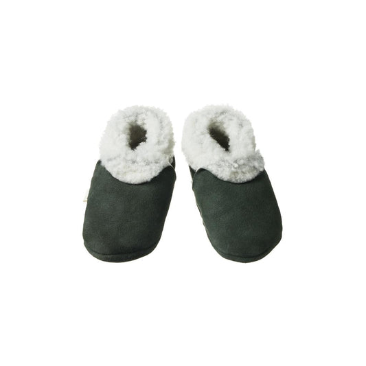 Nature Baby Lambskin Booties (Thyme)