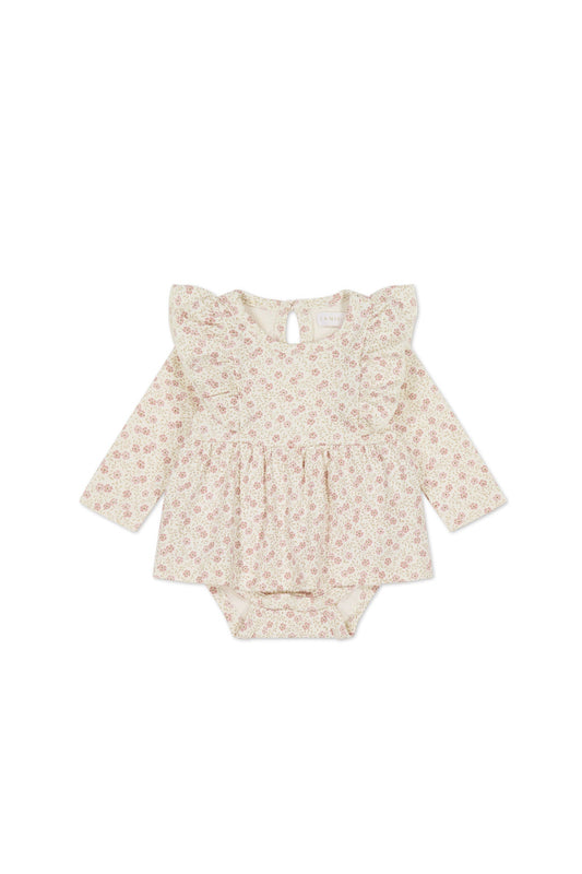 Jamie Kay Organic Cotton Vivienne Playsuit (Emmy Egret)