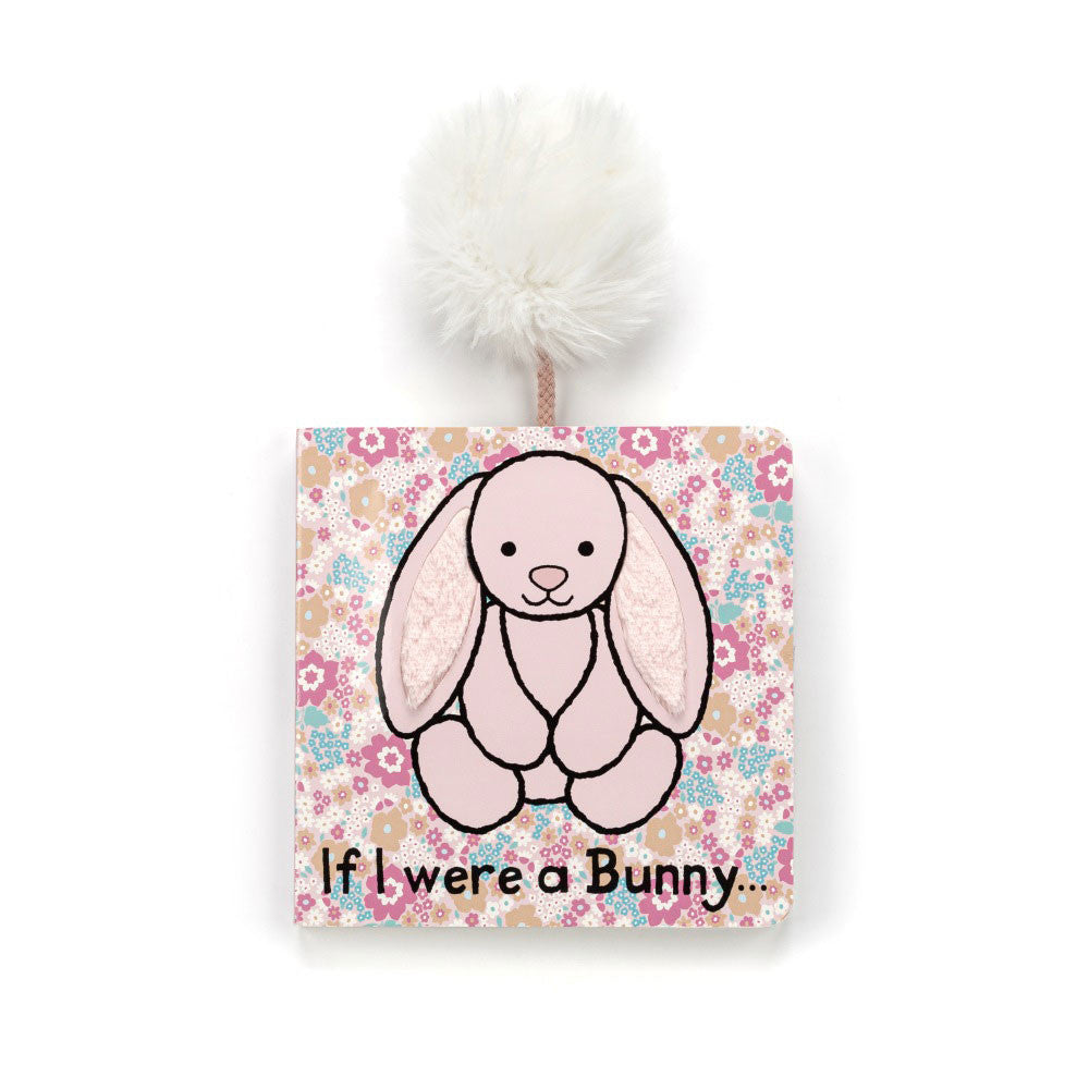 Jellycat If I Were A Bunny Board Book (Blush Blossom)