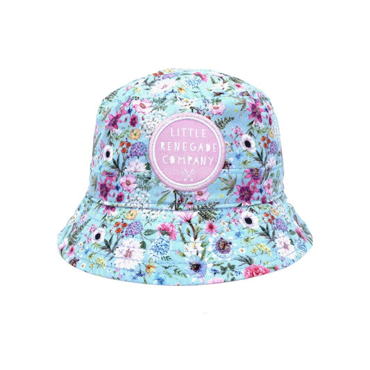 Little Renegade Reversible Bucket Sun Hat (Meadow)