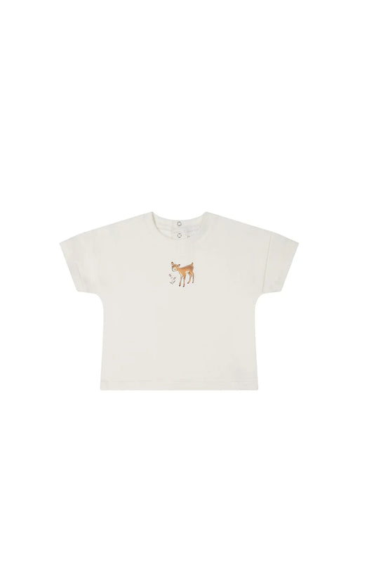 Jamie Kay Pima Cotton Mimi Tee (Parchment)