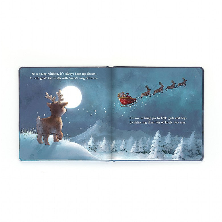 Jellycat Mitzi Reindeer's Dream Book