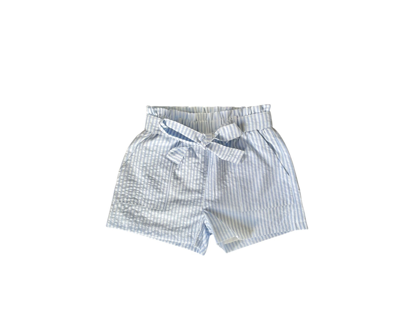 Jubee & Co Sia Shorts (Baby Blue / White Stripe)
